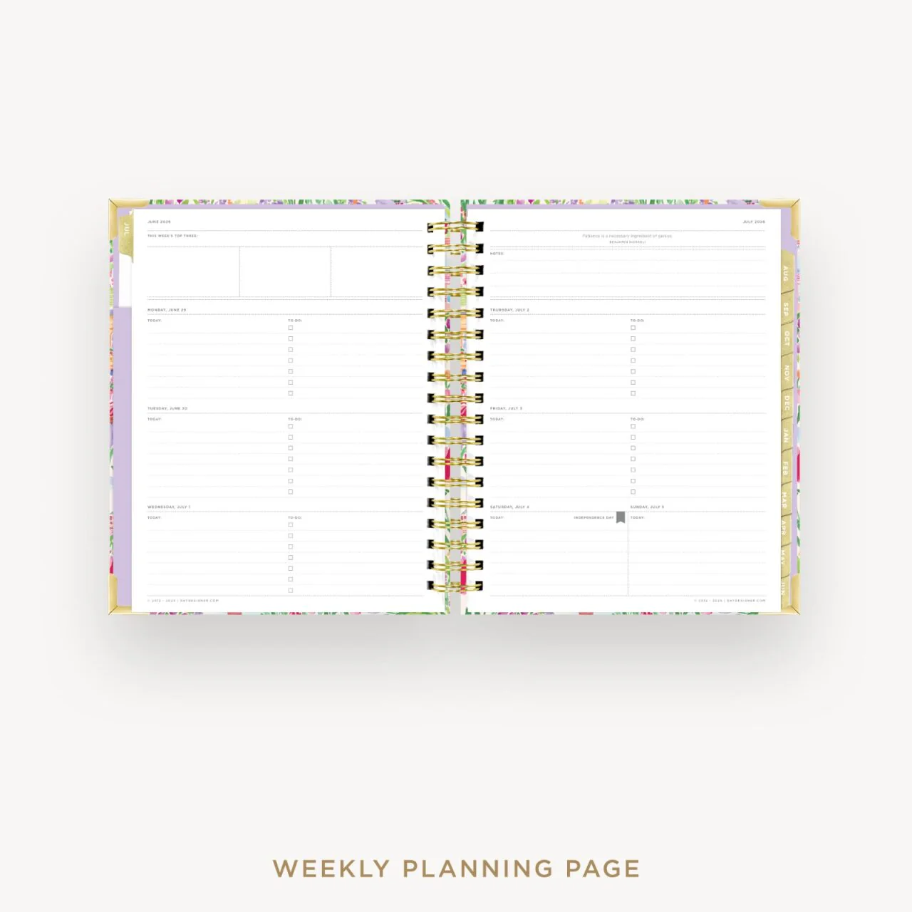 2026-27 Weekly Planner: Belle Vie - Image 12