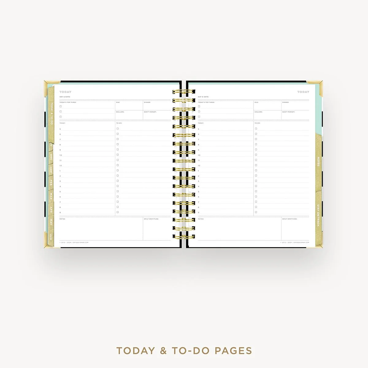 2026-27 Weekly Planner: Black Stripe - Image 13