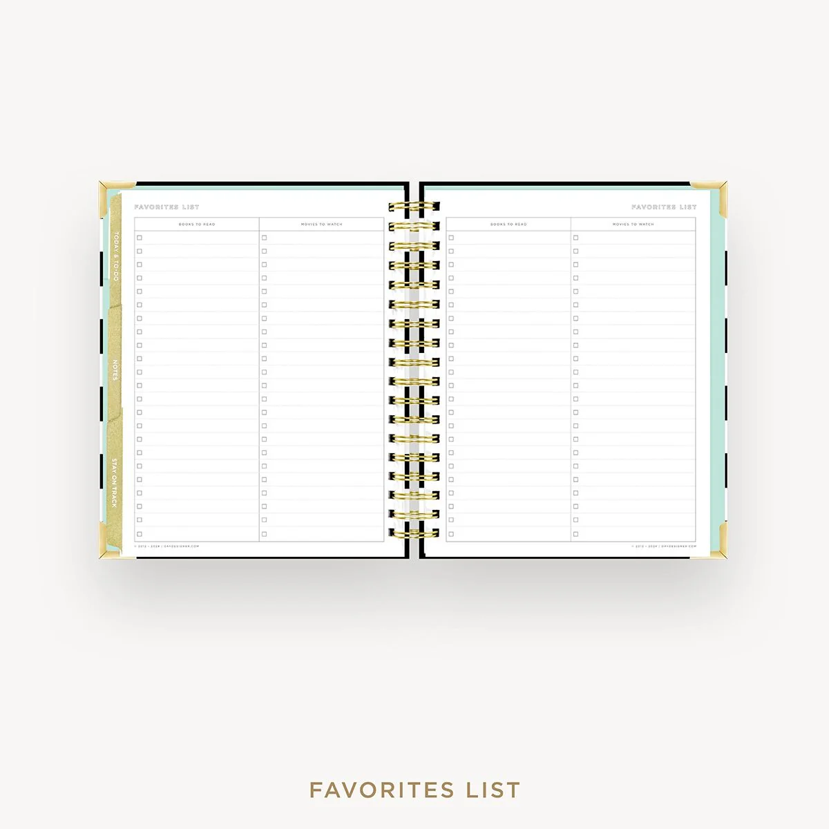 2026-27 Weekly Planner: Black Stripe - Image 16