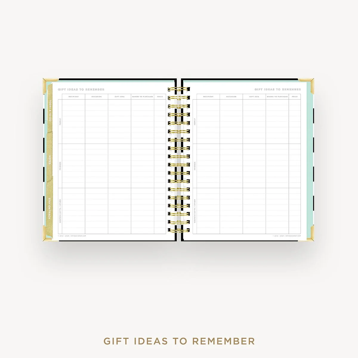 2026-27 Weekly Planner: Black Stripe - Image 17