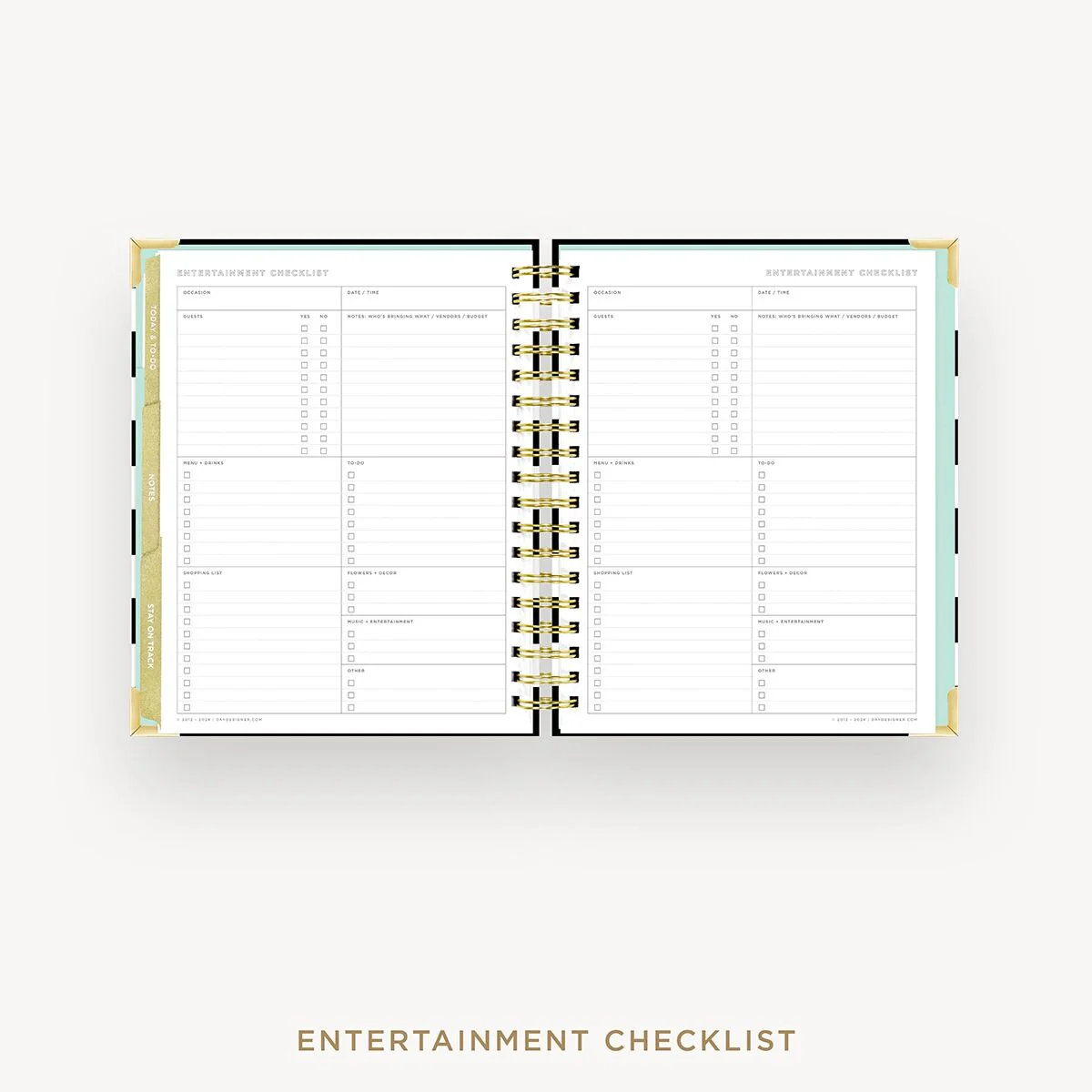2026-27 Weekly Planner: Black Stripe - Image 20
