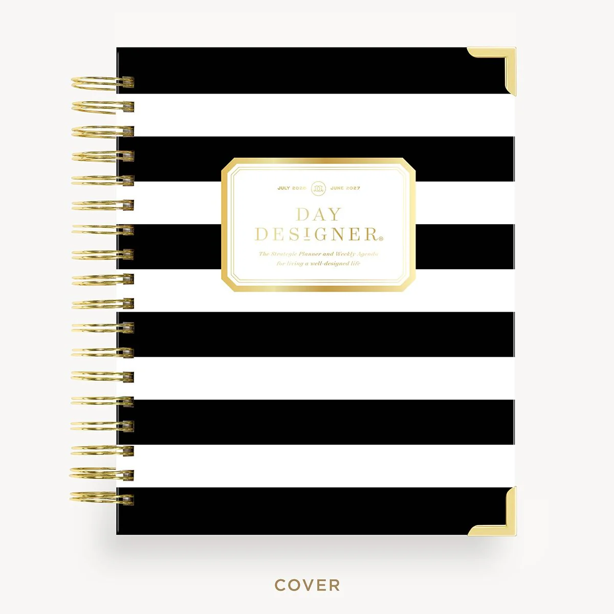 2026-27 Weekly Planner: Black Stripe - Image 3