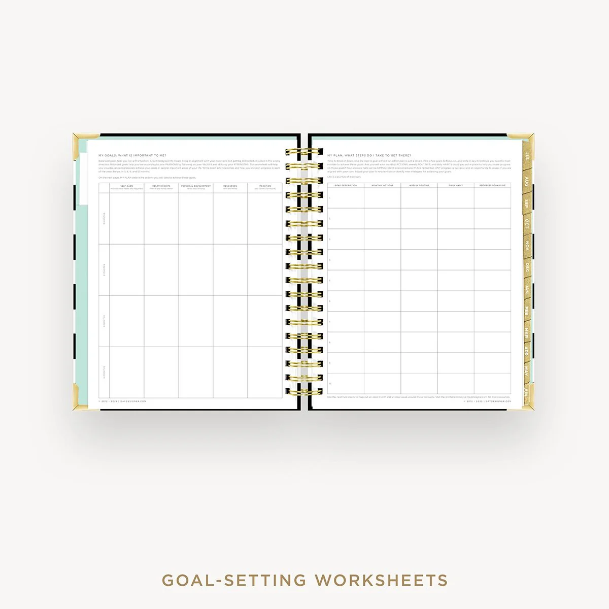 2026-27 Weekly Planner: Black Stripe - Image 7