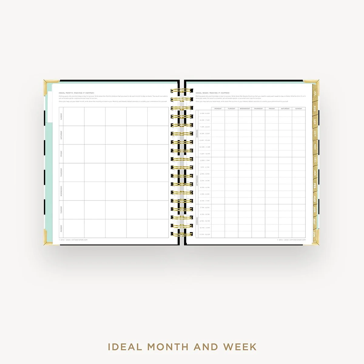2026-27 Weekly Planner: Black Stripe - Image 8