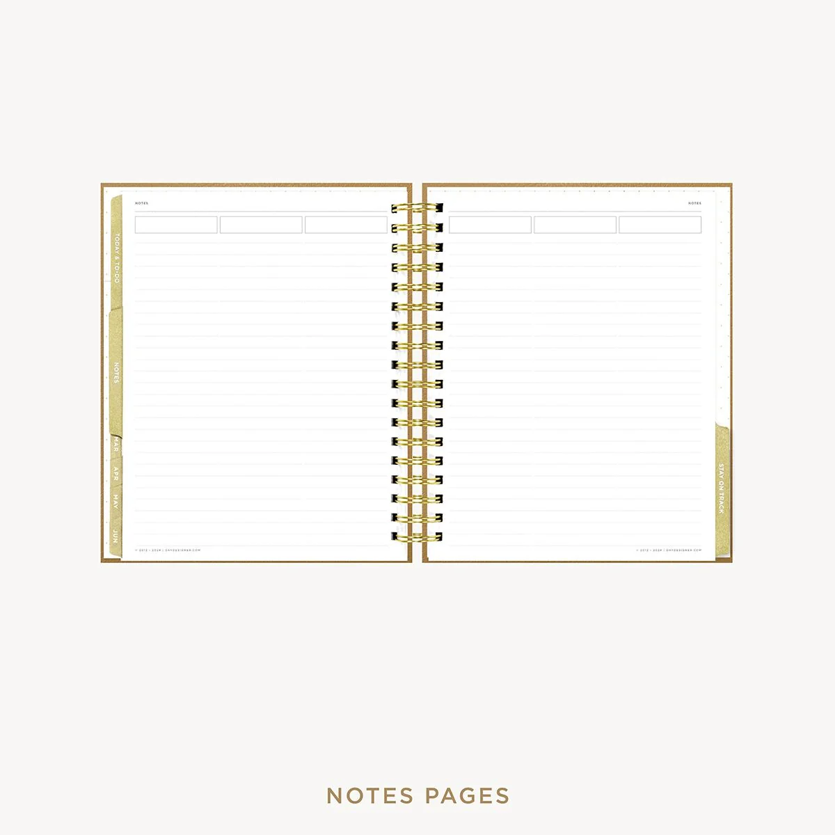 2026-27 Weekly Planner: Caramel Latte Pebble Texture - Image 14