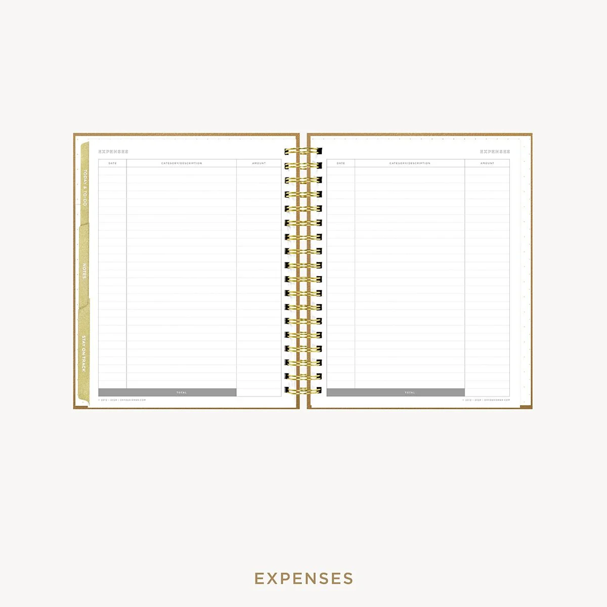 2026-27 Weekly Planner: Caramel Latte Pebble Texture - Image 15