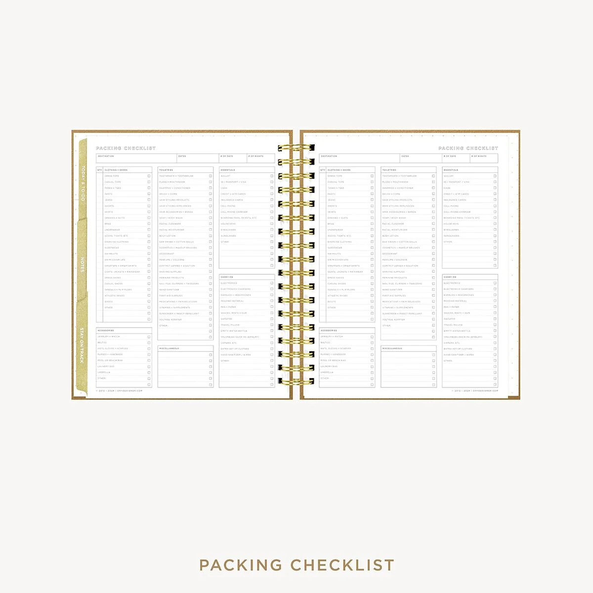 2026-27 Weekly Planner: Caramel Latte Pebble Texture - Image 19