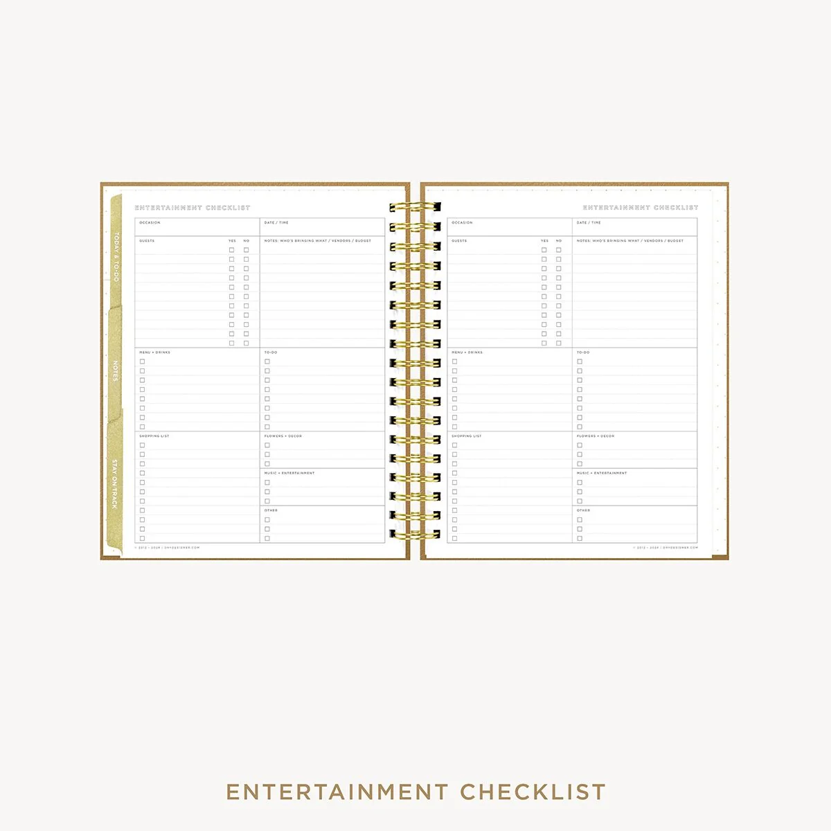 2026-27 Weekly Planner: Caramel Latte Pebble Texture - Image 20