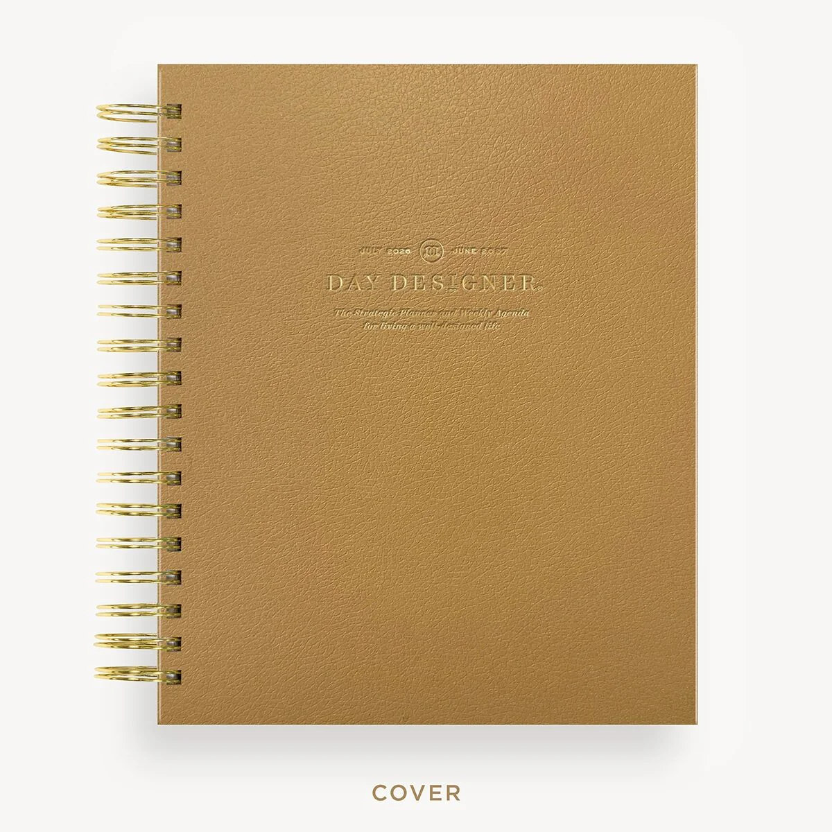 2026-27 Weekly Planner: Caramel Latte Pebble Texture - Image 3
