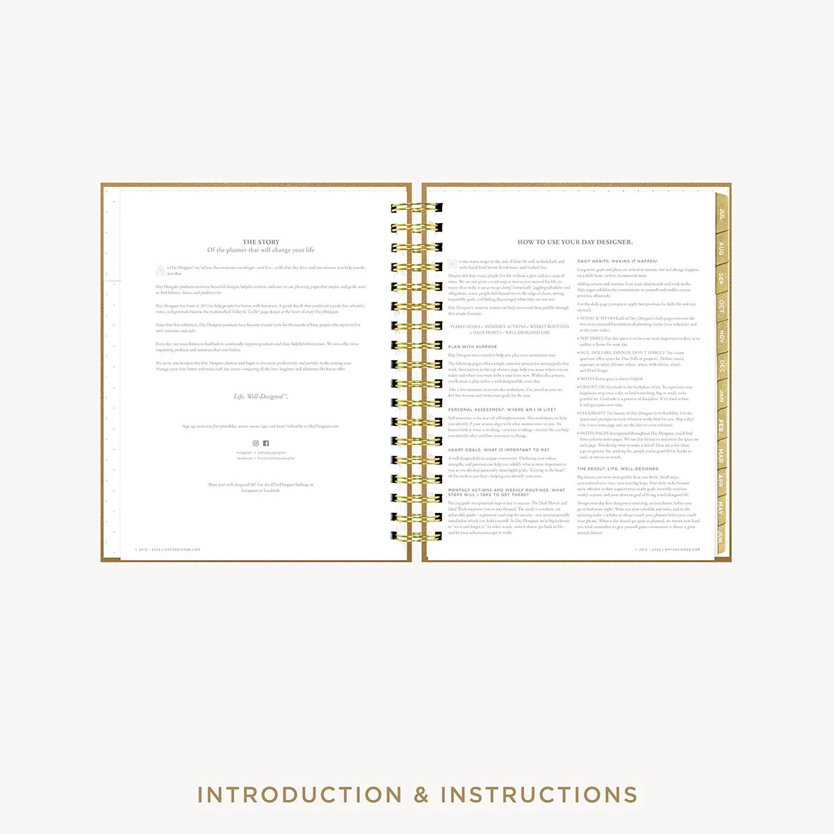 2026-27 Weekly Planner: Caramel Latte Pebble Texture - Image 5