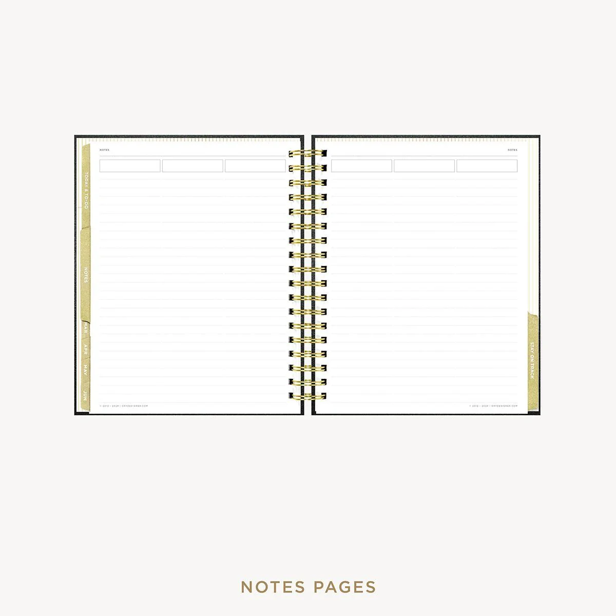 2026-27 Weekly Planner: Classic Black Pebble Texture - Image 14