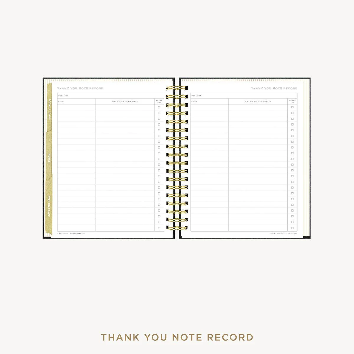 2026-27 Weekly Planner: Classic Black Pebble Texture - Image 18
