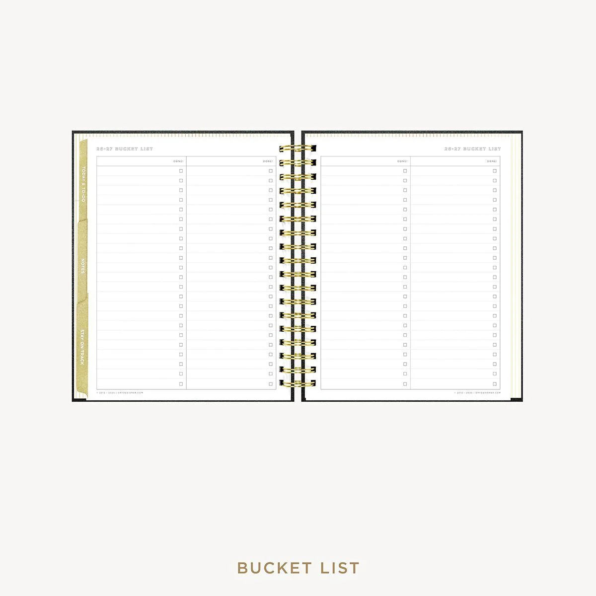 2026-27 Weekly Planner: Classic Black Pebble Texture - Image 21