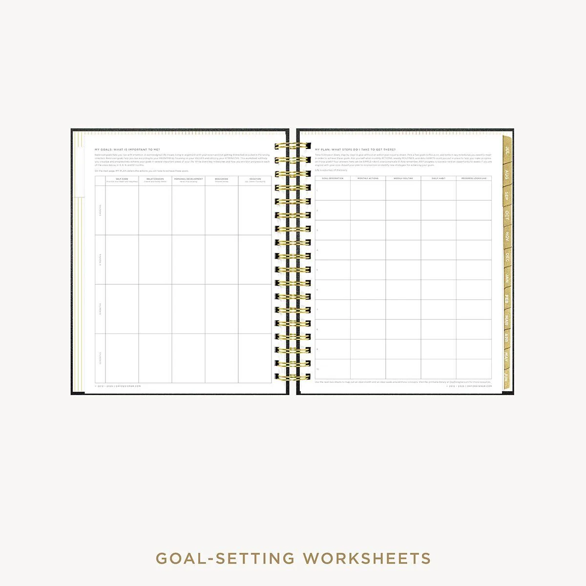 2026-27 Weekly Planner: Classic Black Pebble Texture - Image 7