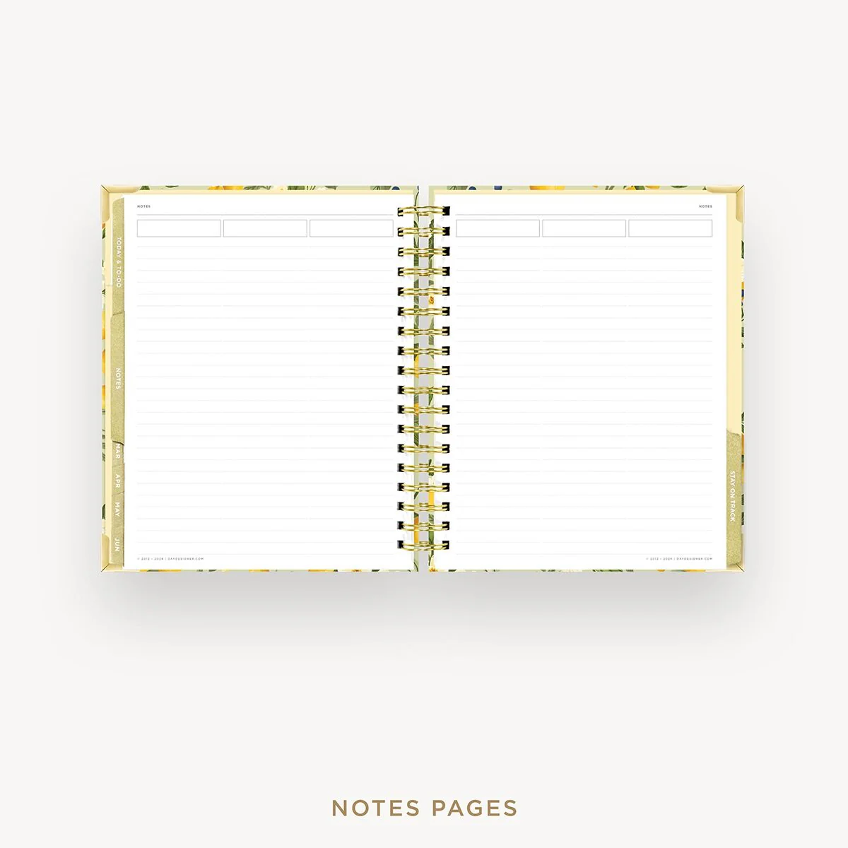 2026-27 Weekly Planner: Lemon Floral Sage - Image 14