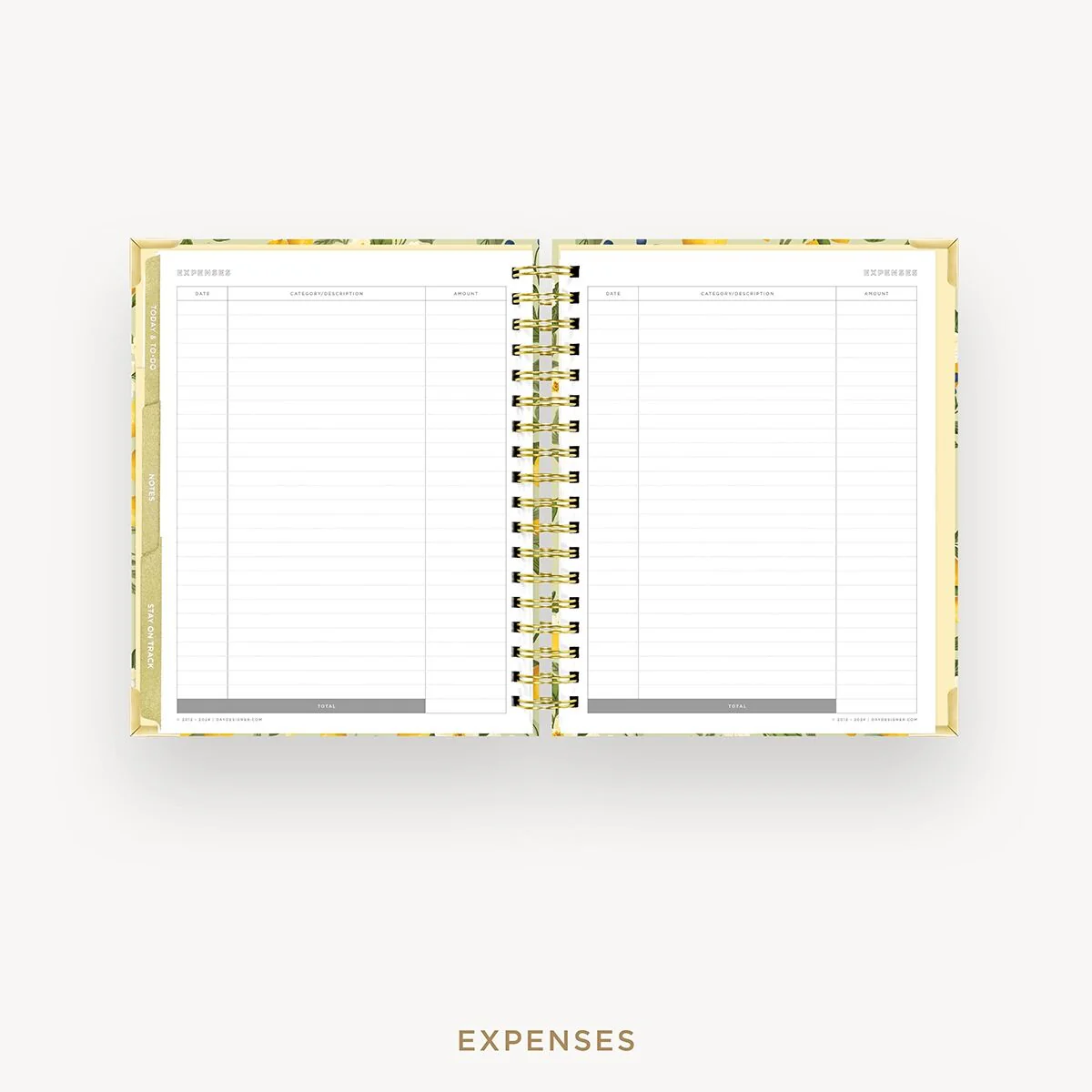 2026-27 Weekly Planner: Lemon Floral Sage - Image 15