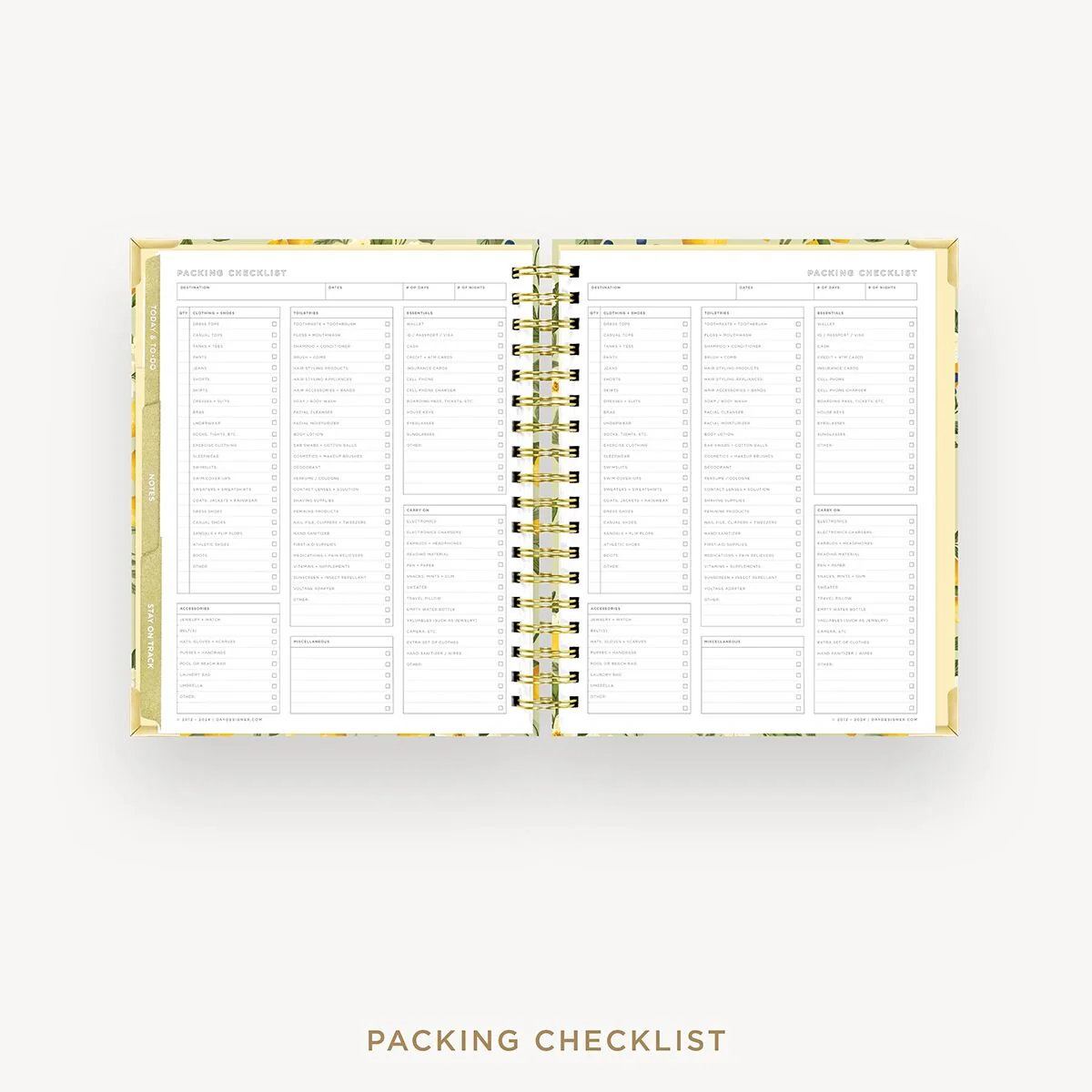 2026-27 Weekly Planner: Lemon Floral Sage - Image 19