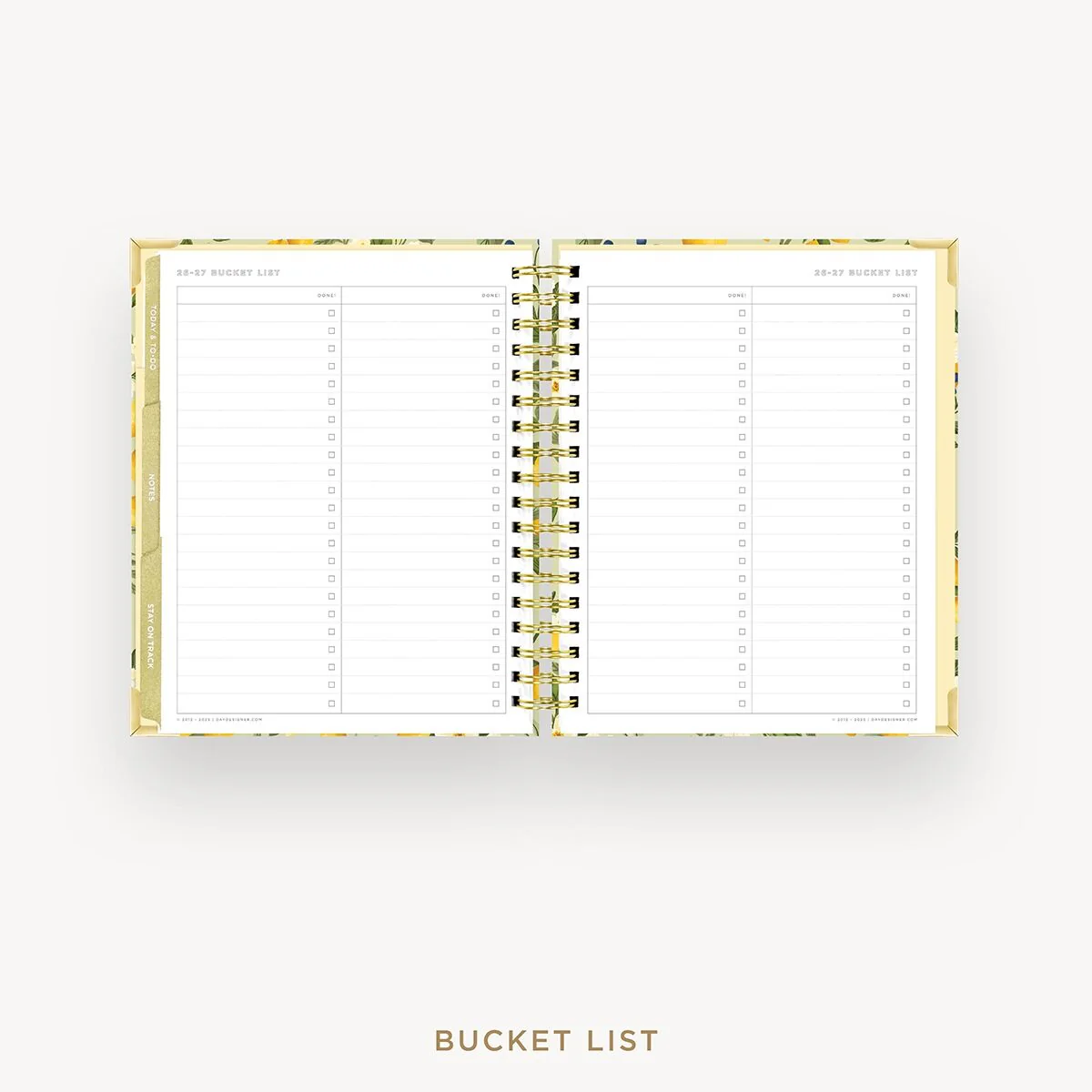 2026-27 Weekly Planner: Lemon Floral Sage - Image 21