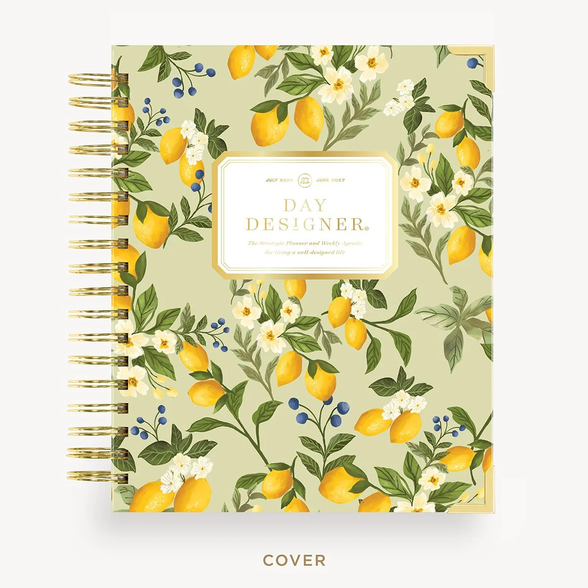 2026-27 Weekly Planner: Lemon Floral Sage - Image 3