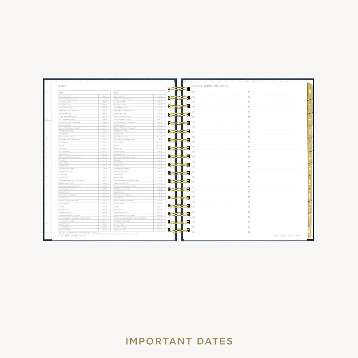 2026-27 Weekly Planner: Navy Bookcloth - Image 10