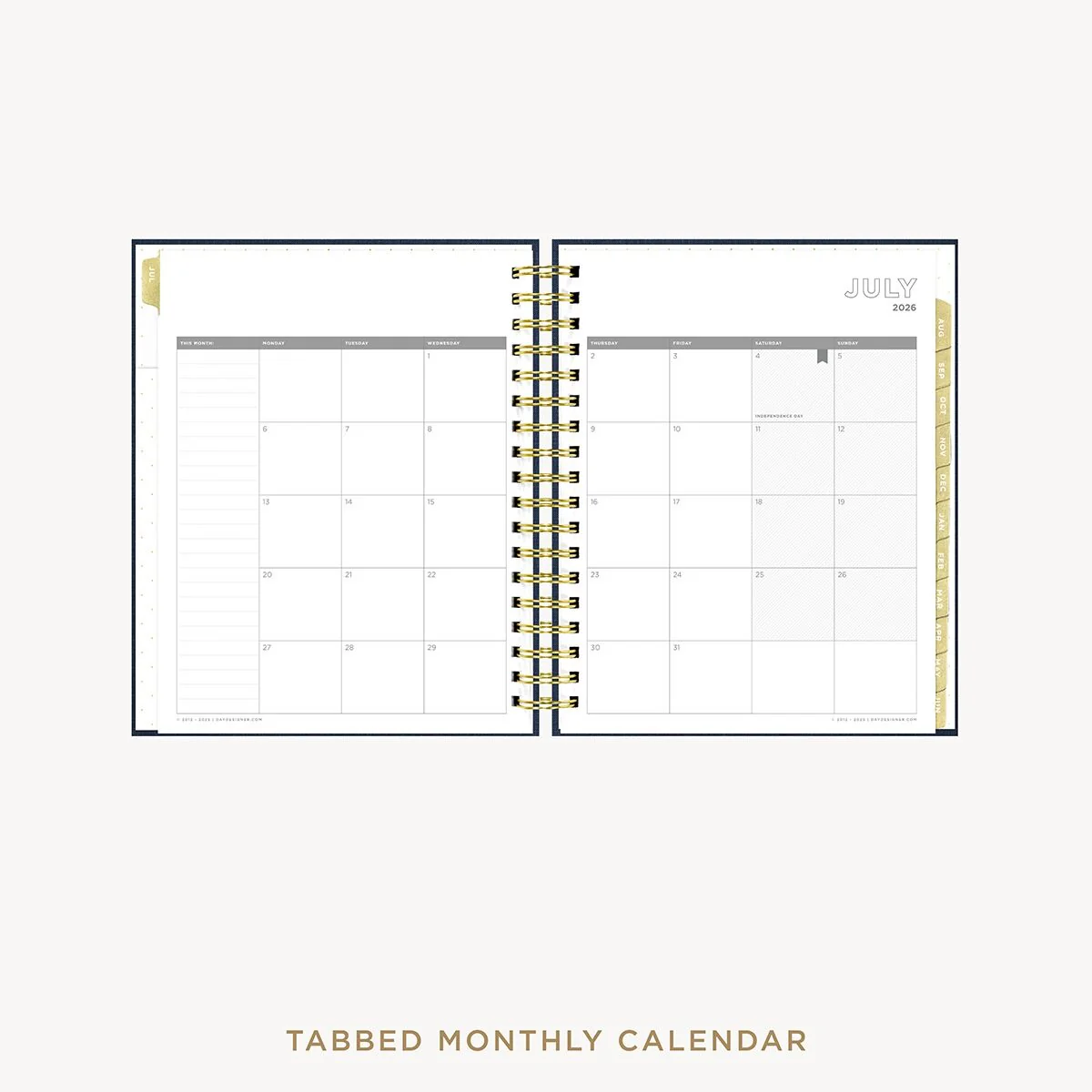 2026-27 Weekly Planner: Navy Bookcloth - Image 11