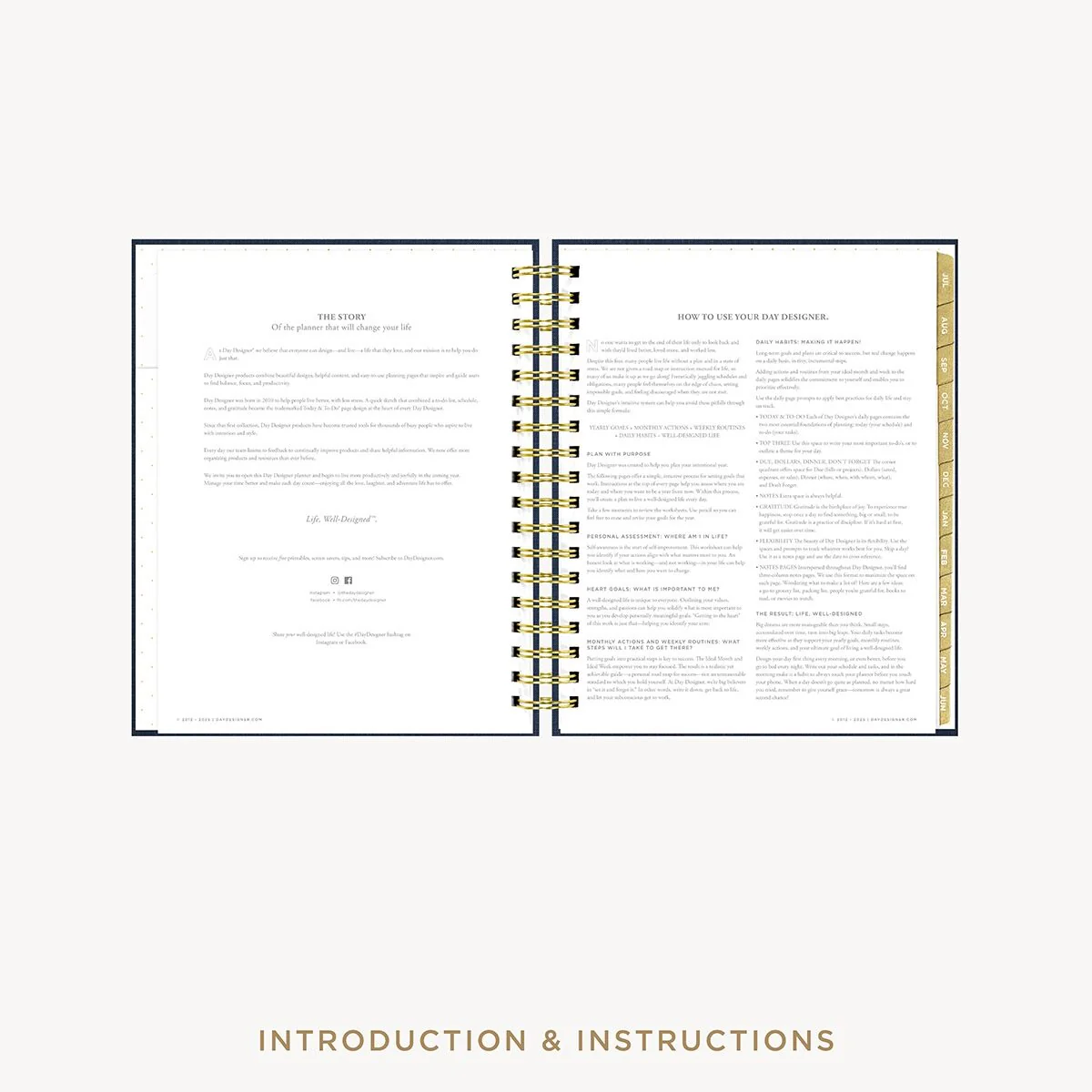 2026-27 Weekly Planner: Navy Bookcloth - Image 5
