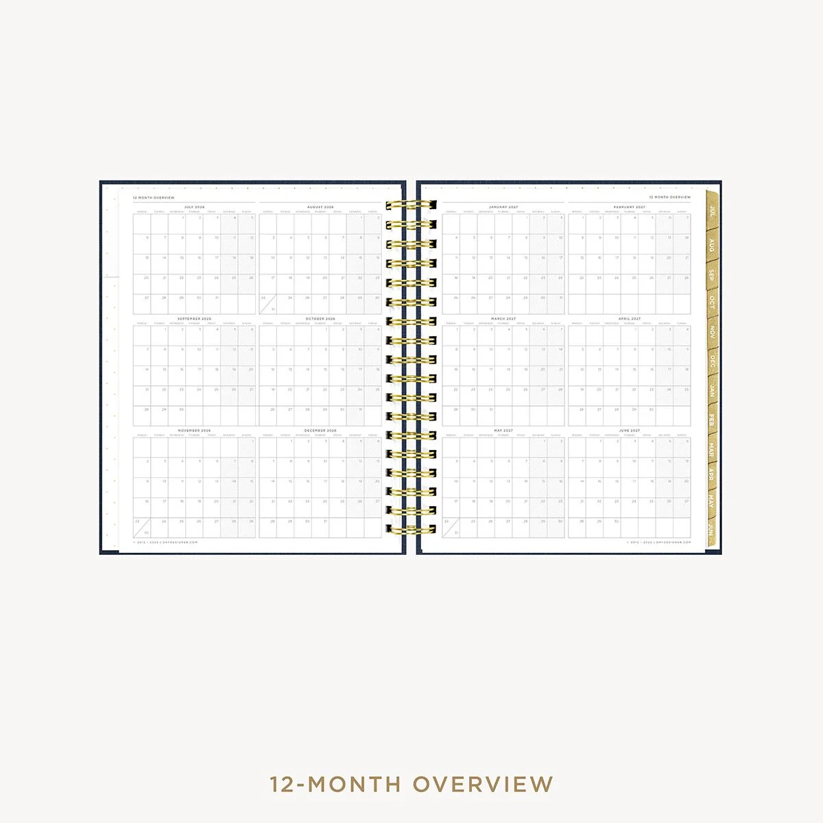2026-27 Weekly Planner: Navy Bookcloth - Image 9