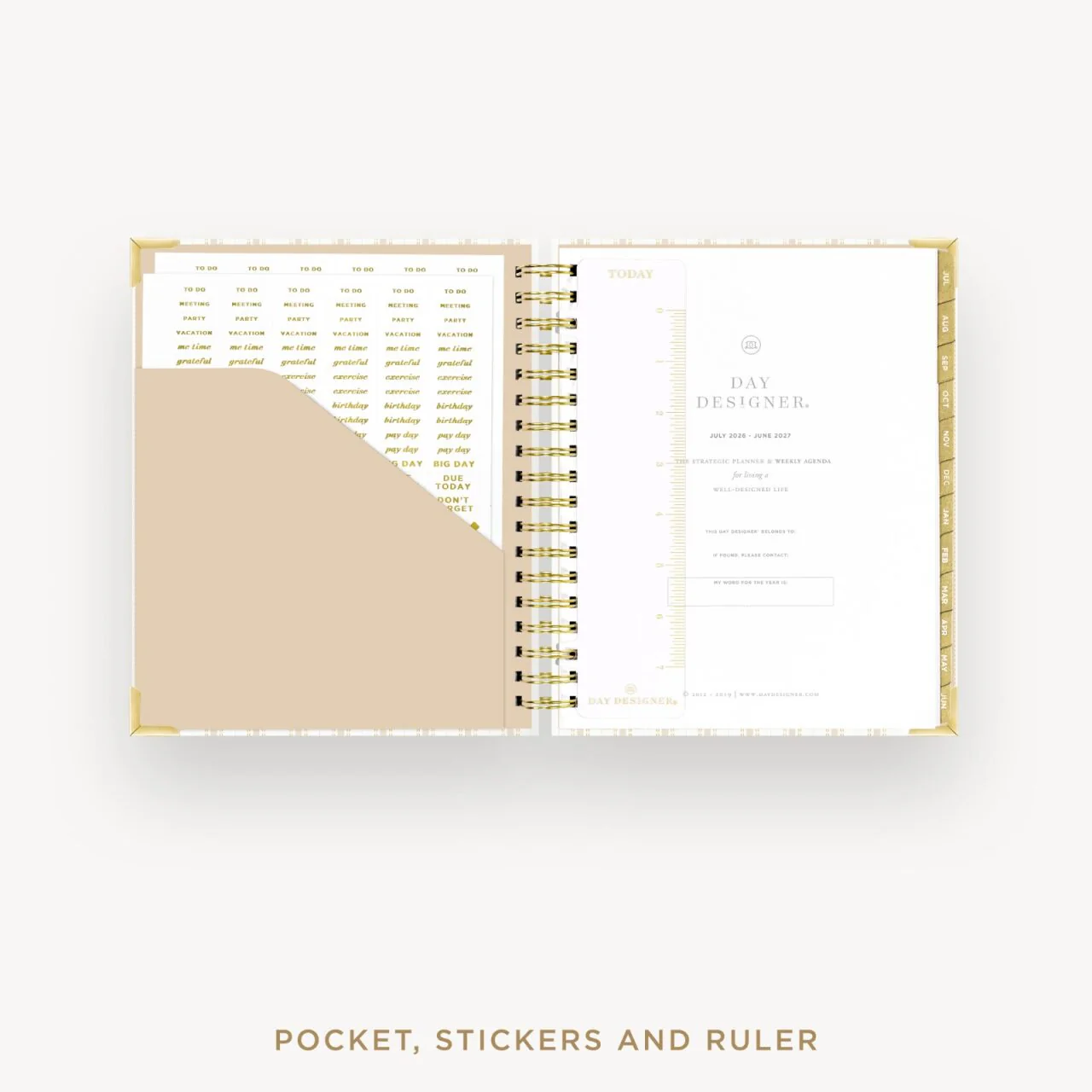 2026-27 Weekly Planner: Ticking Stripe - Image 4