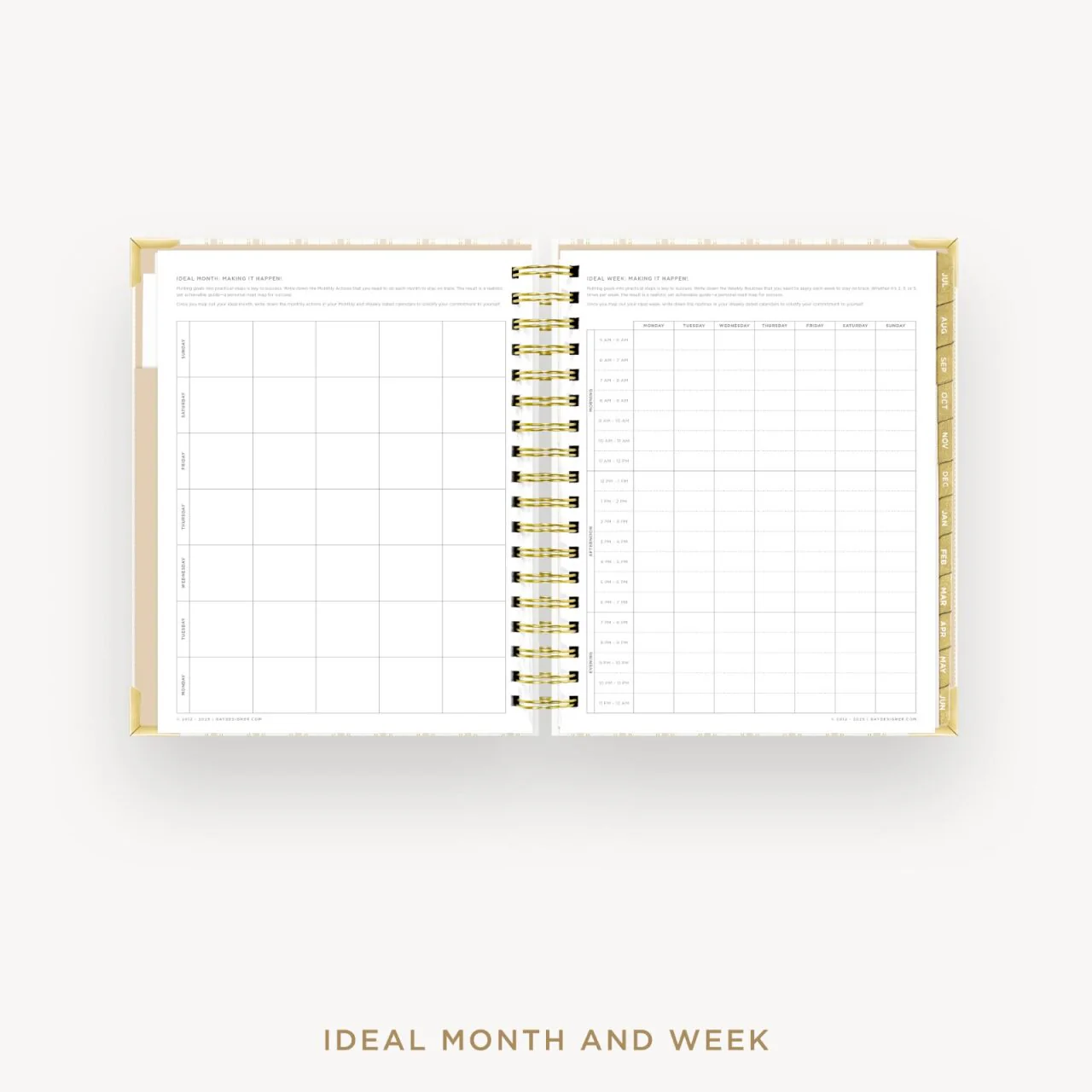 2026-27 Weekly Planner: Ticking Stripe - Image 8