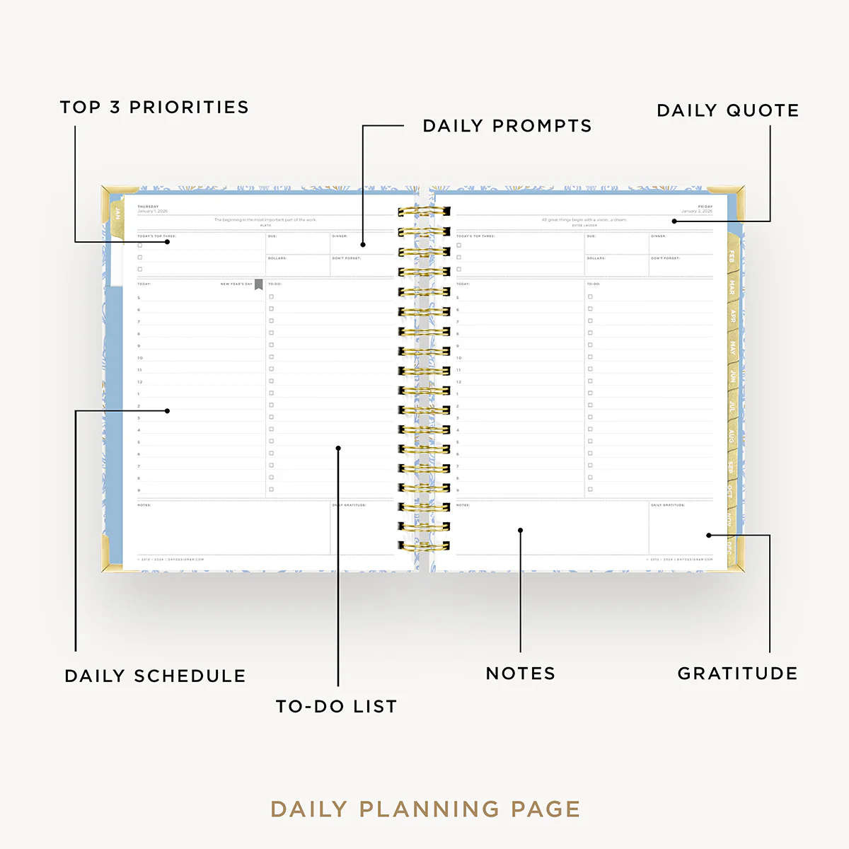 2026 Daily Planner: Alicia - Image 3