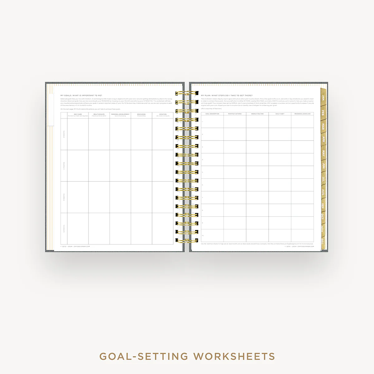 2026 Daily Planner: Charcoal Bookcloth - Image 8