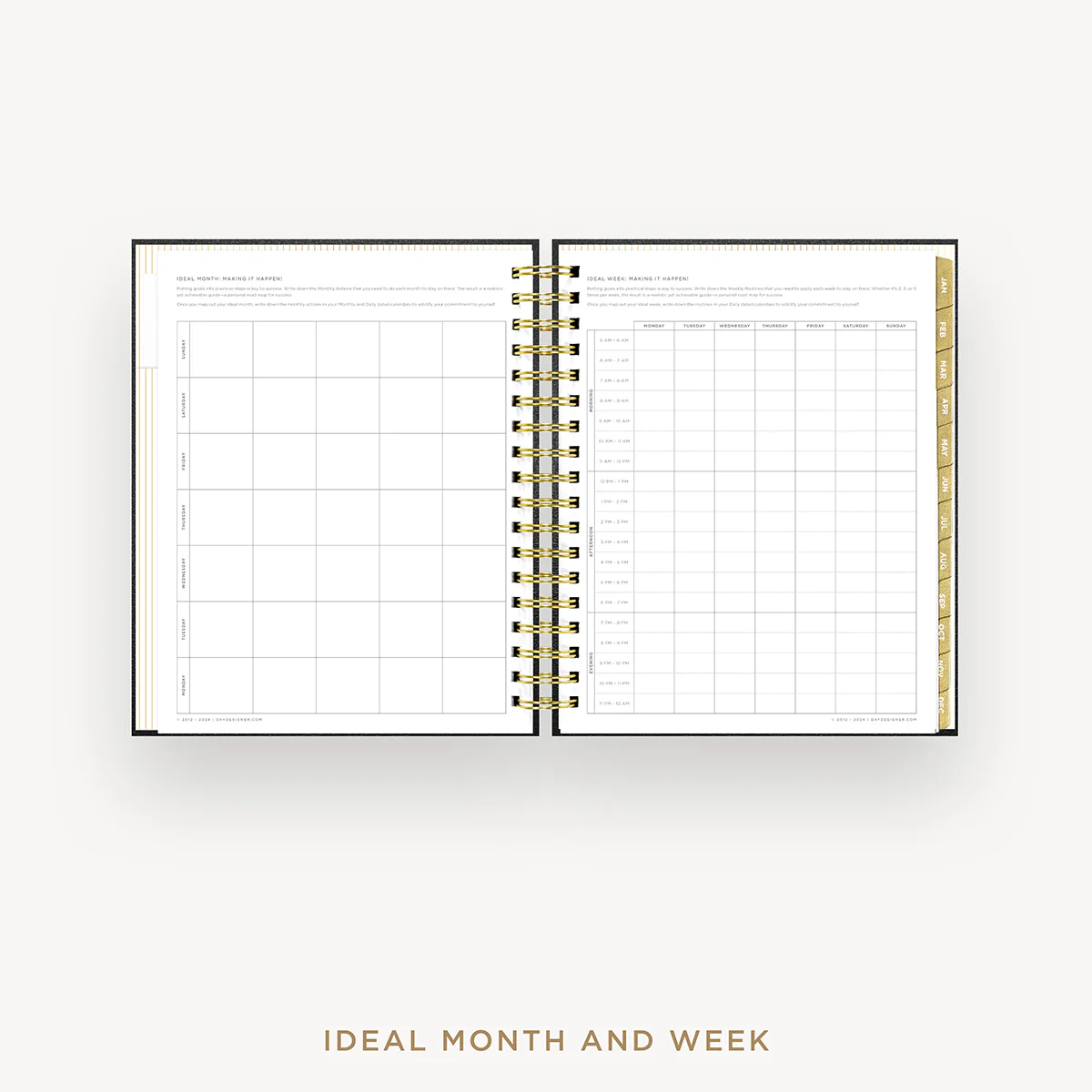 2026 Daily Planner: Classic Black Pebble Texture - Image 9