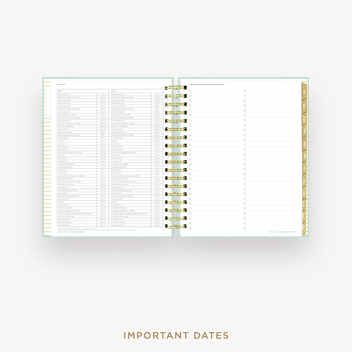 2026 Daily Planner: Sage Bookcloth - Image 11