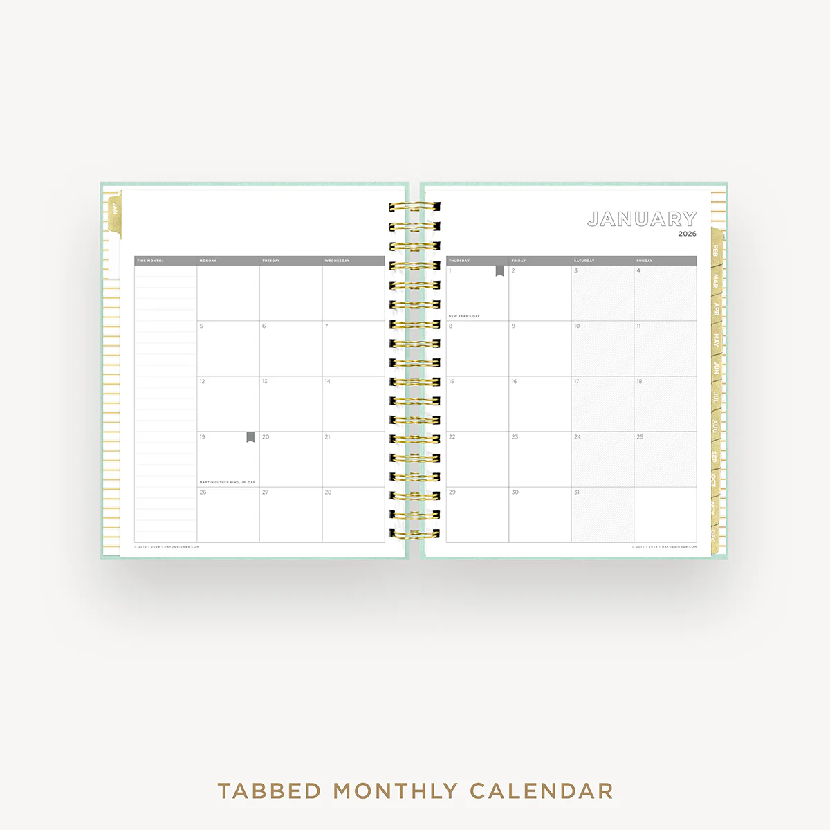 2026 Daily Planner: Sage Bookcloth - Image 12