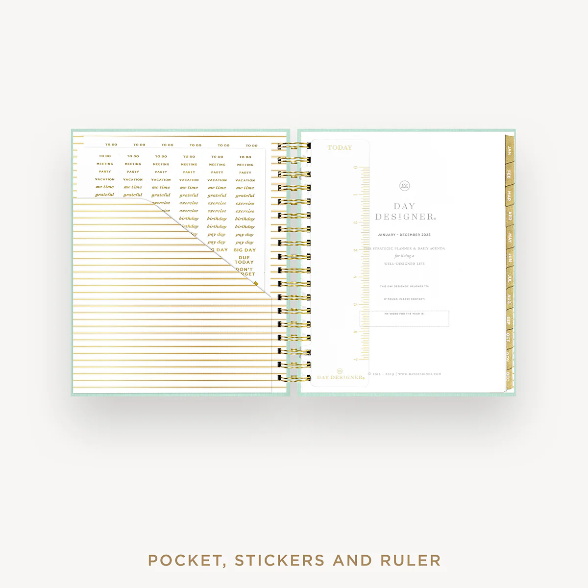 2026 Daily Planner: Sage Bookcloth - Image 5