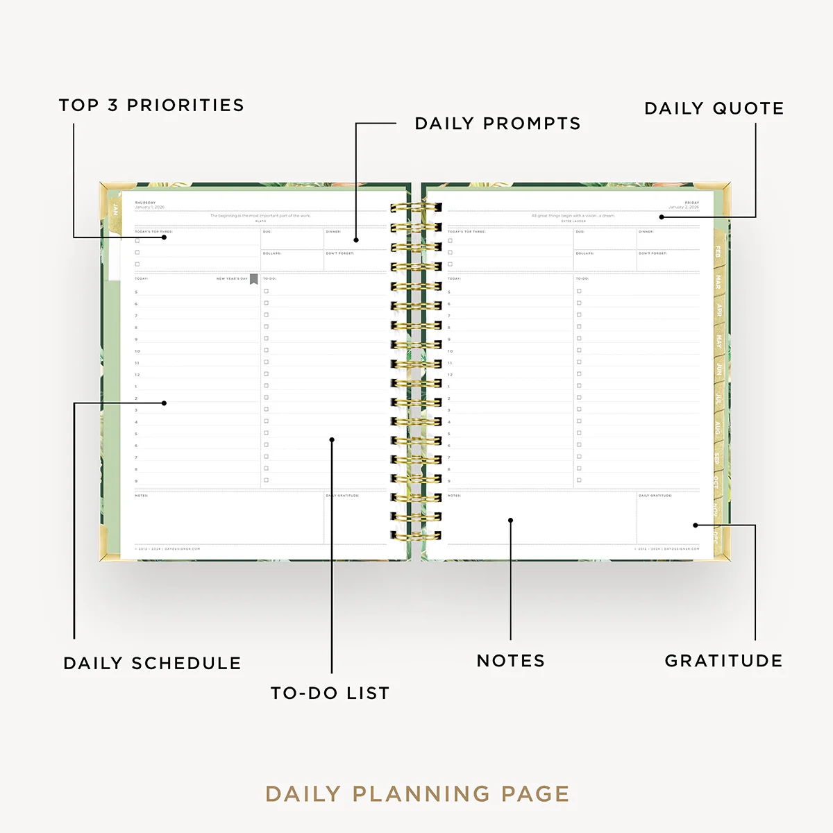 2026 Daily Planner: St. Barts - Image 4