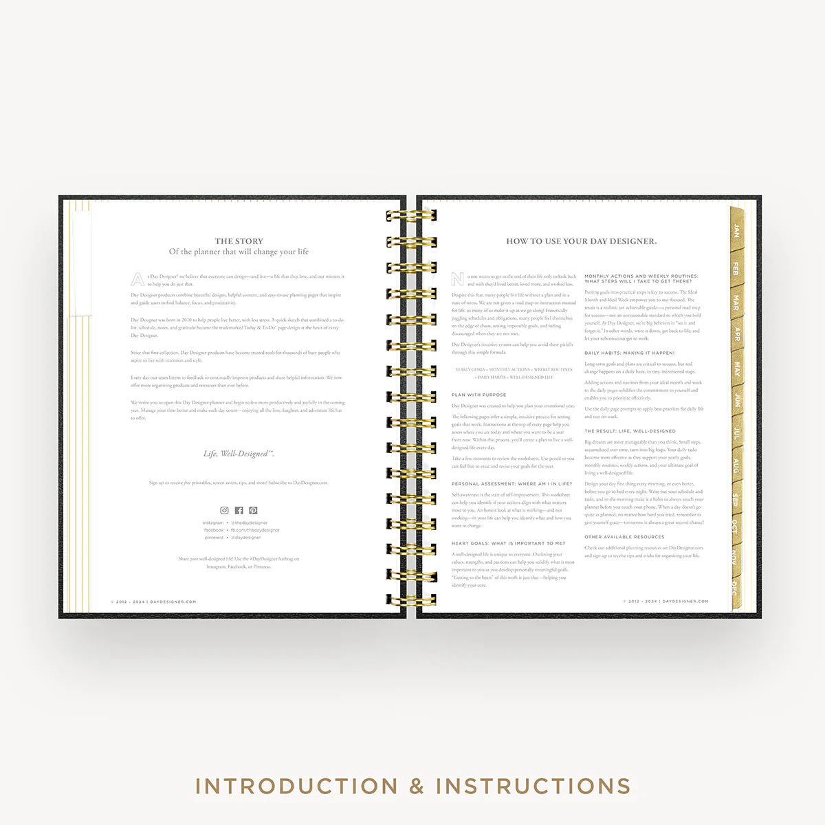 2026 Mini Daily Planner: Classic Black Pebble Texture - Image 6