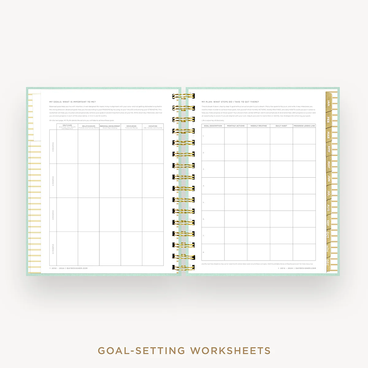 2026 Mini Daily Planner: Sage Bookcloth - Image 8
