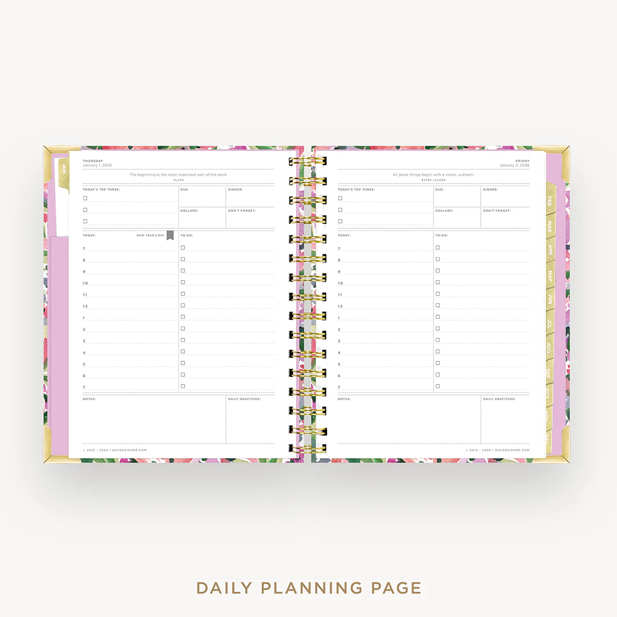 2026 Mini Daily Planner: Ula Bloom - Image 13