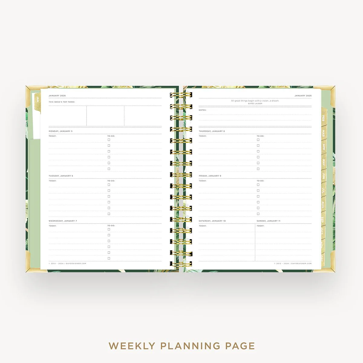 2026 Mini Weekly Planner: St. Barts - Image 13