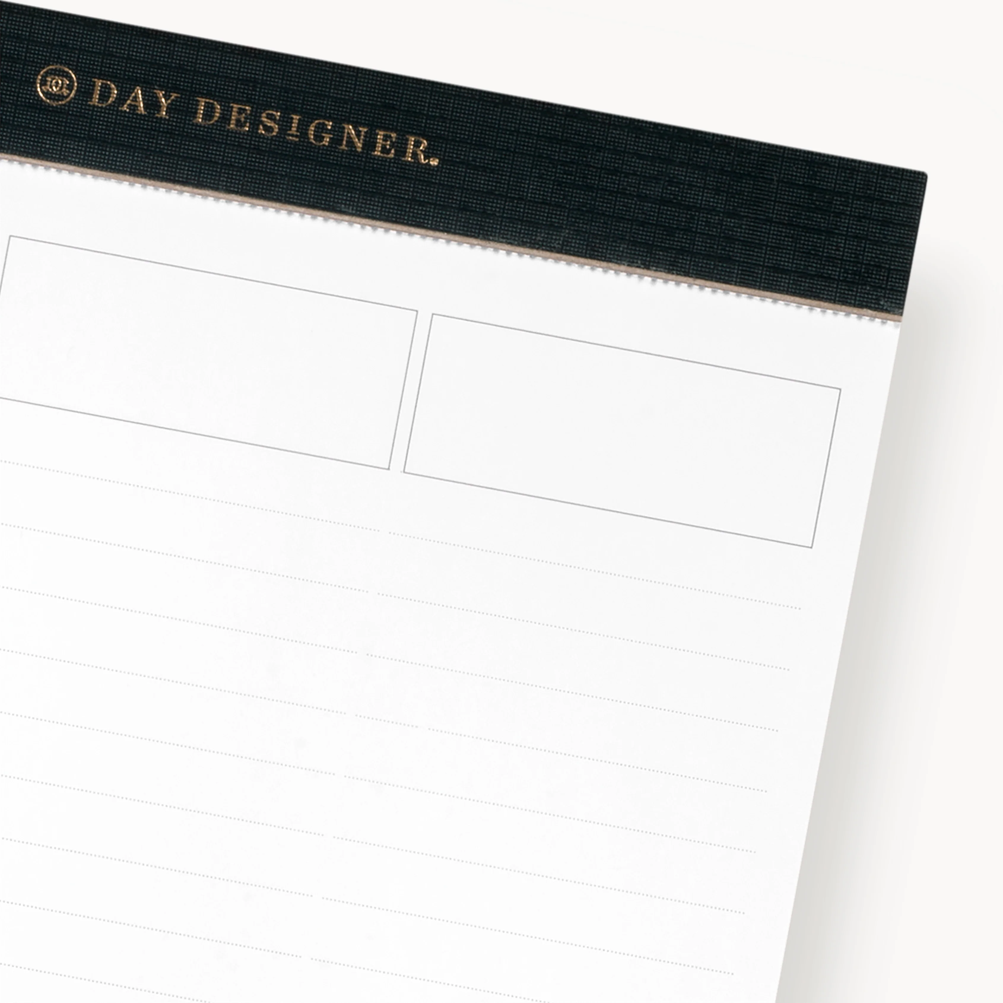 Desktop Notepad with Lined Notes: Charcoal - Image 3
