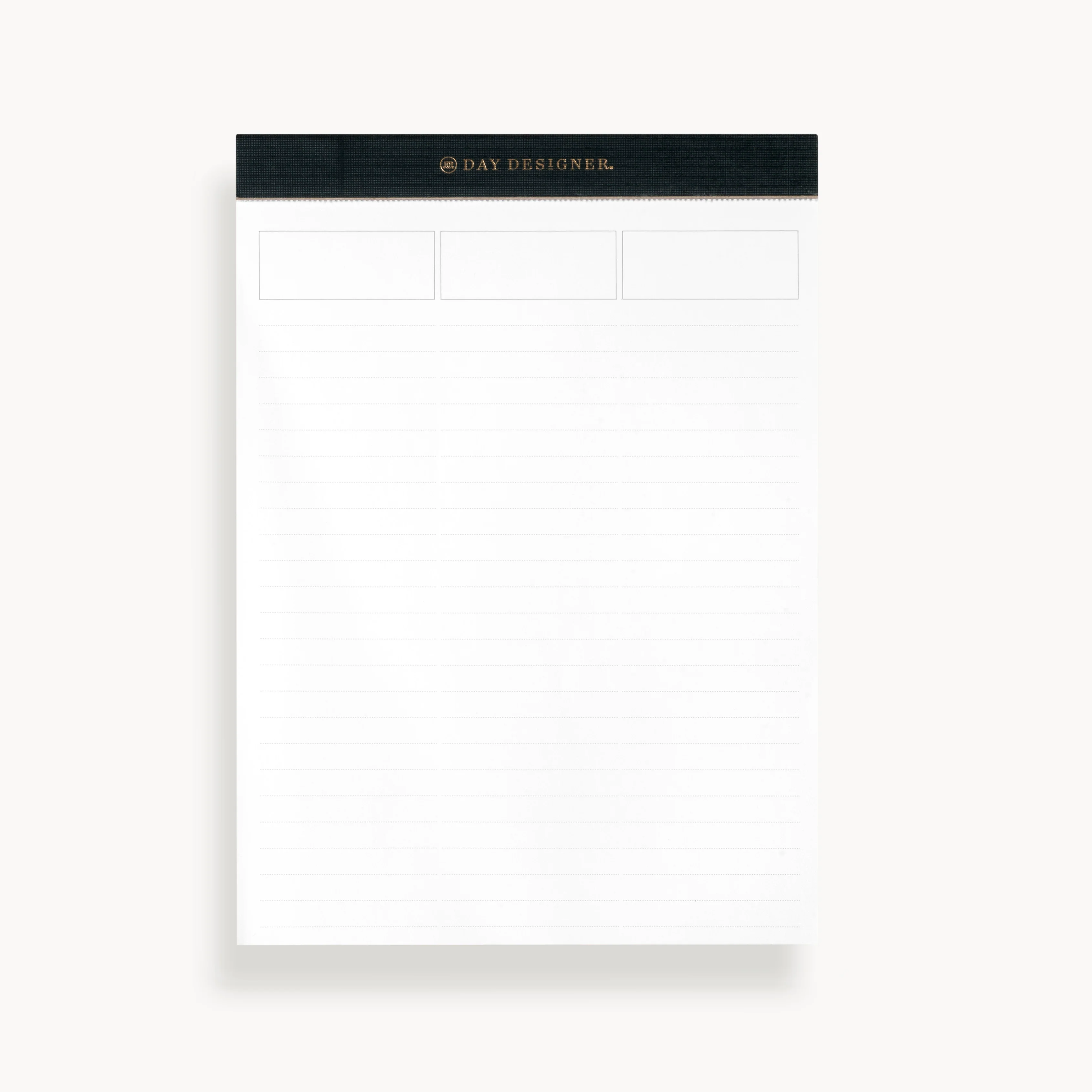 Desktop Notepad with Lined Notes: Charcoal - Image 4
