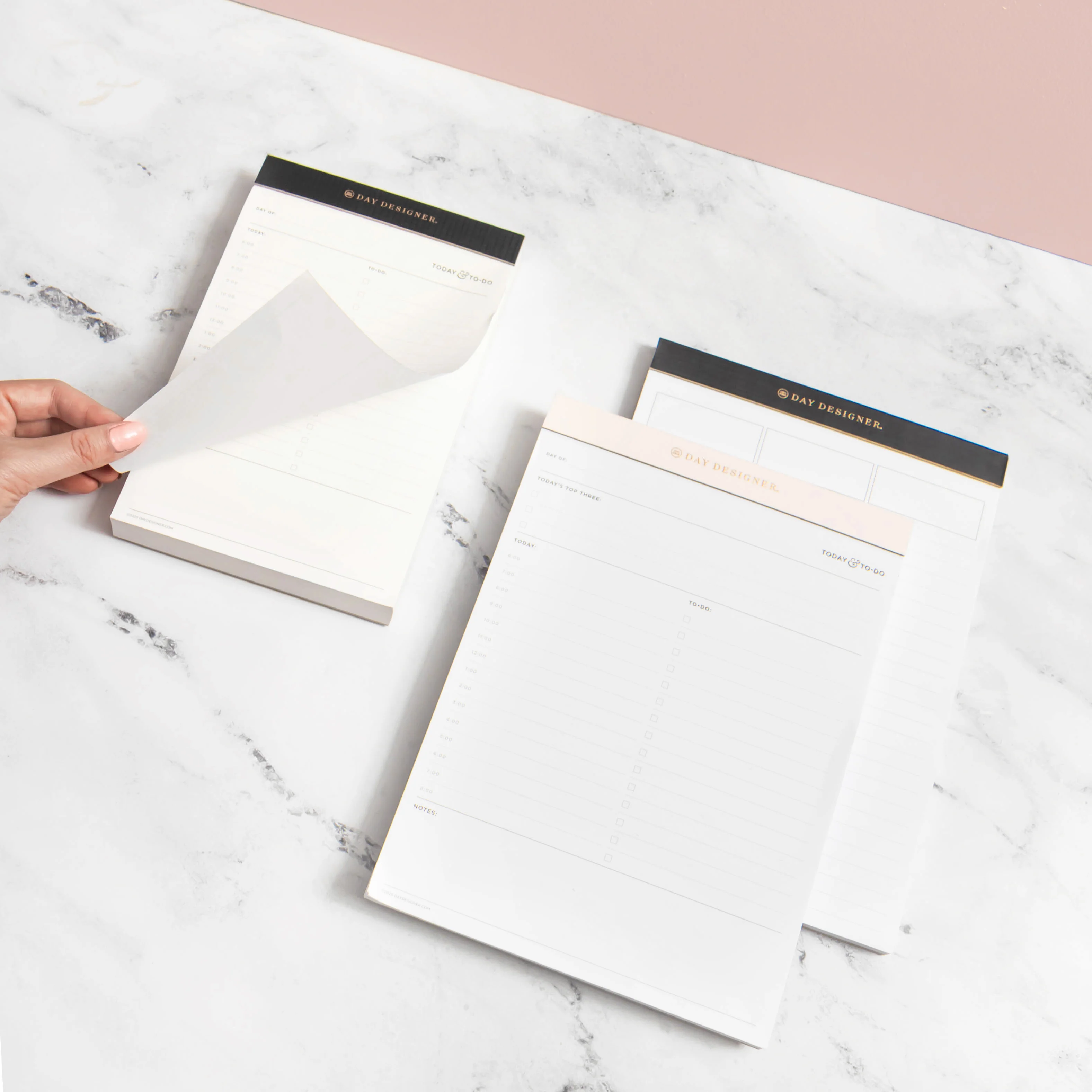 Desktop Notepad with Lined Notes: Charcoal - Image 5