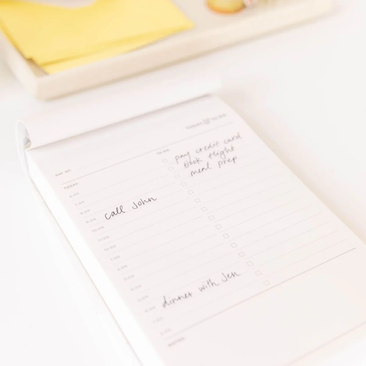Daily Desktop Planner Pad: Blush - Image 3