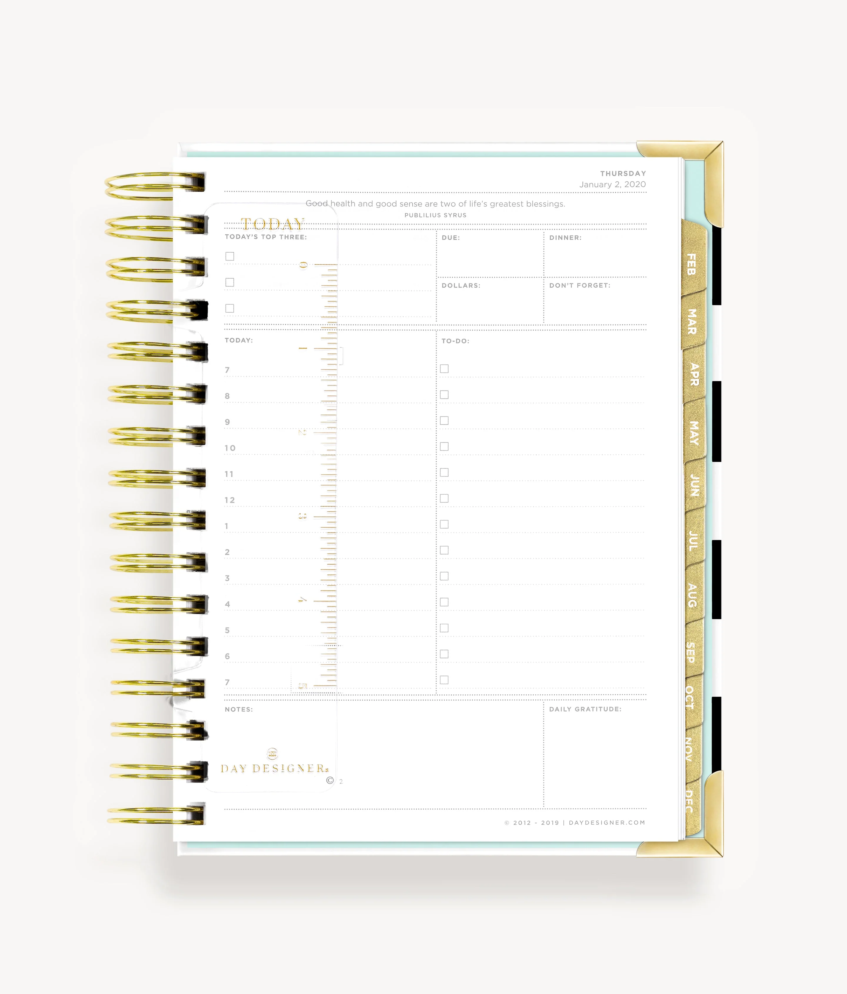 Flagship Mini Bookmark Planner Ruler - Image 2