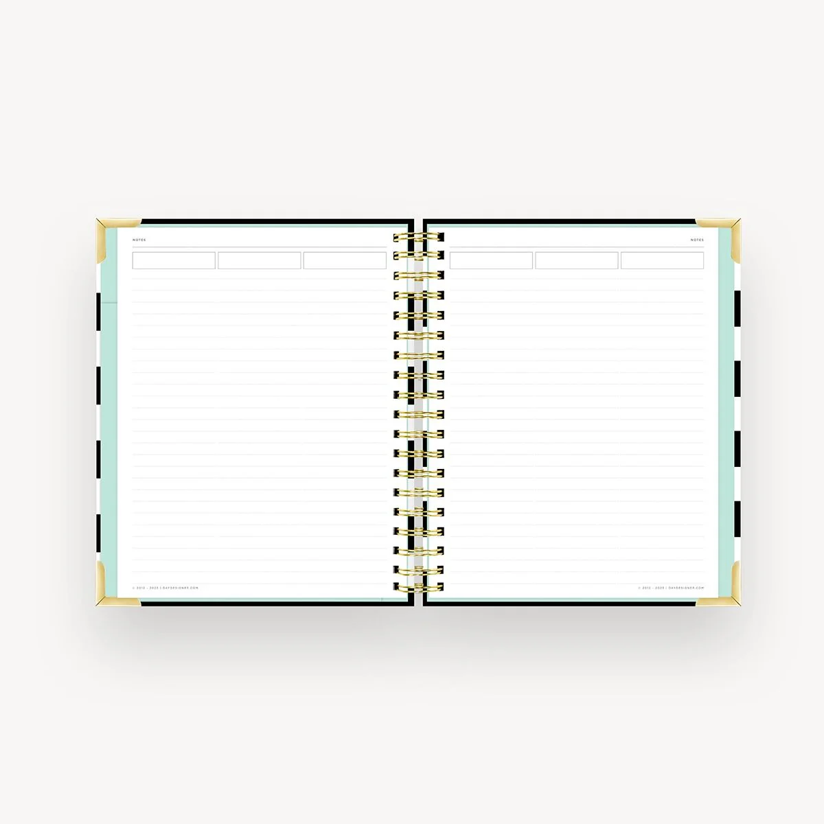 Lined Notebook: Black Stripe - Image 4