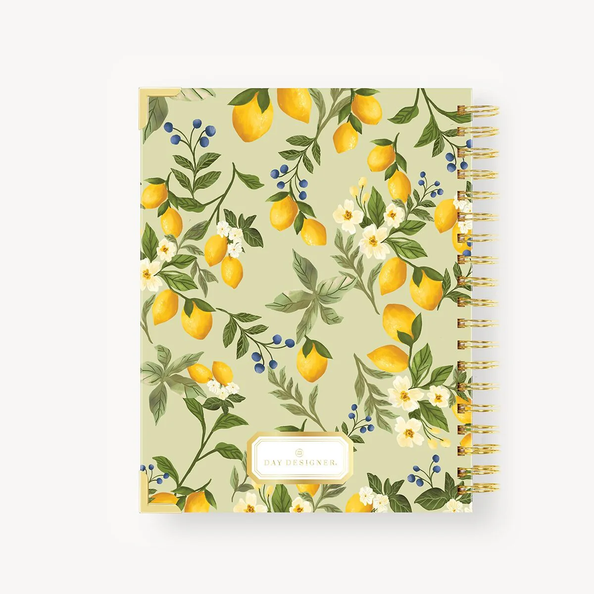 Lined Notebook: Lemon Floral Sage - Image 5