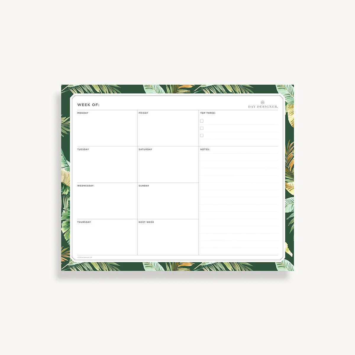 Weekly Planning Pad: St. Barts - Image 3
